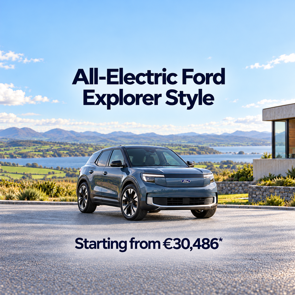 All-Electric Ford Explorer Style